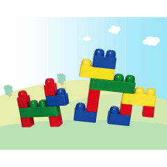 Tutor Blocks Meine ersten Magnetbausteine Erganzungsbausteinpaket Мои первые магнитные строительные блоки