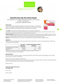 Krauterhaus Sanct Bernhardt Gelenkfit Rose Hip-Plus Drink Powder, 240 г