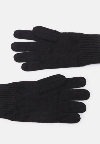 Tommy Hilfiger ESSENTIAL BEANIE & GLOVES SET Gloves black ESSENTIAL BEANIE &amp; GLOVE SET Перчатки черный