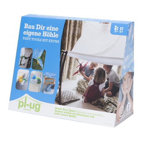 Pl-ug tent tools Hohlenbauset – Extra Набор для строительства пещеры