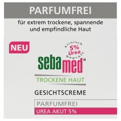 sebamed Trockene Haut Gesichtscreme parfumfrei Urea 5%  Крем для лица для сухой кожи без запаха мочевины 5%