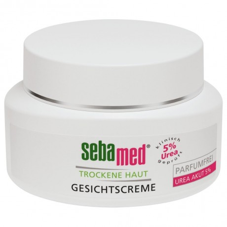 sebamed Trockene Haut Gesichtscreme parfumfrei Urea 5%  Крем для лица для сухой кожи без запаха мочевины 5%