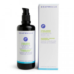 Soapwalla Luxurious Body Oil Citrus. Ginger &amp; Lemongrass 100ml  Роскошное Масло для Тела Цитрус. Имбирь и Лемонграсс 100мл