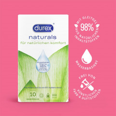 Durex Naturals Kondome  презервативы Natural