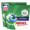Ariel Vollwaschmittel Flussig All-in-1 Pods Universal Grobpackung 100WL, Капсулы универсальные All-in-1 для стирки 100 штук