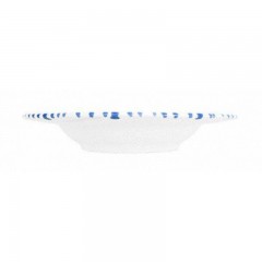 Gmundner Keramik Gmundner Keramik Blaugeflammt Suppenteller Gourmet d: 24 cm / h: 4 cm Керамическая суповая тарелка Gmundner с синим пламенем для гурманов d: 24 см / высота: 4 см