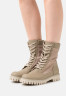 Tommy Hilfiger CASUAL LACE UP BOOT Lace-up ankle boots beige CASUAL LACE UP BOOT Ботильоны на шнуровке бежевый