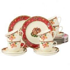 Seltmann Weiden Seltmann Weiden Marie-Luise Weihnachtsnostalgie Kaffeeservice 18-tlg. Seltmann Weiden Marie-Luise Кофейный сервиз «Рождественская ностальгия» 18 предм.
