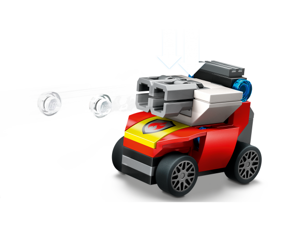 Lego Einsatzleitwagen der Feuerwehr Командирская машина пожарной охраны