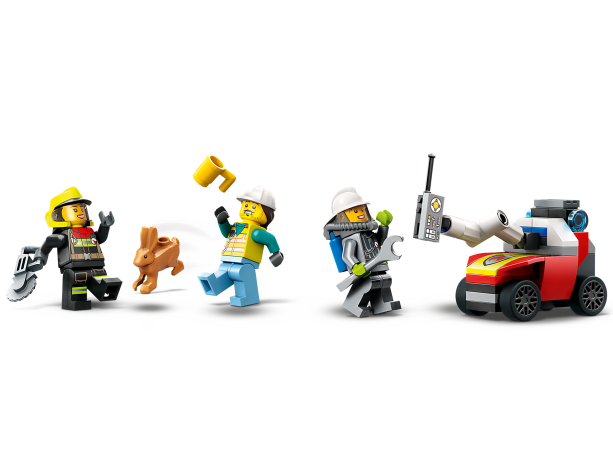 Lego Einsatzleitwagen der Feuerwehr Командирская машина пожарной охраны