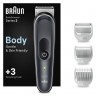 Braun BodyGroomer quot;BG3340quot; Gentle Grey  Груммер для кузова &quot;BG3340&quot; нежный серый