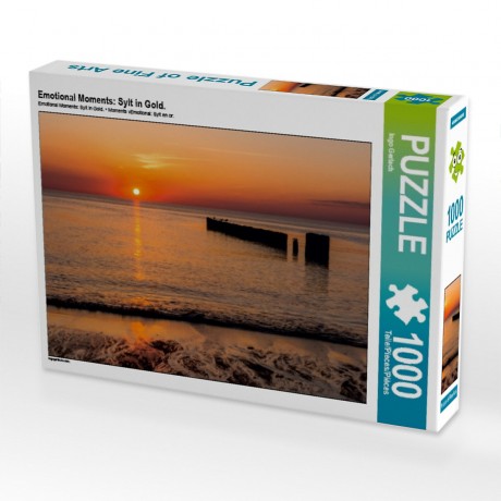 CALVENDO Puzzle CALVENDO Puzzle Emotional Moments: Sylt in Gold. Пазл CALVENDO Puzzle Emotional Moments: Sylt в золоте.