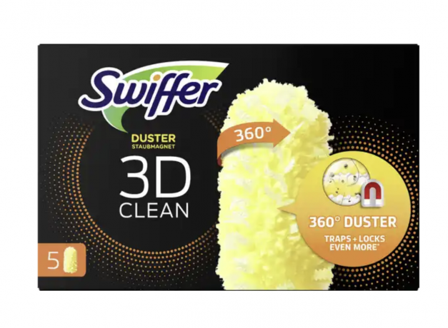 Swiffer 3D Staubmagnet 360 Tucher Nachfullpack, 5 St, Свиффер Сменные насадки 360 градусов против пыли для магнитной щетки, 5 штук
