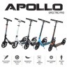 APOLLO City Scooter klapp- und hohenverstellbar Spectre Pro Городской самокат складной и регулируемый по высоте Spectre Pro