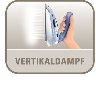 Rowenta Rowenta Reise-Dampfbugeleisen DA1510, 1000 W, mit Dampffunktion und Microsteam-Edelstahlsohle Дорожный паровой утюг Rowenta DA1510, 1000 Вт, с функцией пара и подошвой Microsteam из нержавеющей стали.