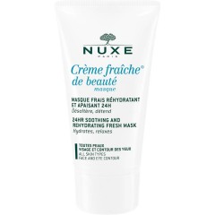 Nuxe (Нюкс) 24h Feuchtigkeitsspendend und Hautberuhigend  Masque Маска для лица Frais Rehydratant Et Apaisant 24h  Masque Маска для лица Creme Fraiche de Beaute, 50 мл