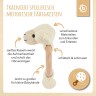bieco Greifling Holz Natur Baby Beissring Gehakelt Rassel O 8cm Greifring Zahnungshilfe Greiflinge Игрушка-клатч из натурального дерева