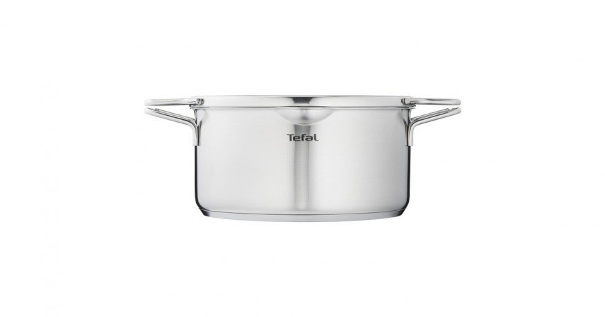 Tefal Tefal Kochtopf Nordica, O 20cm edelstahl, mit Glas-Siebdeckel edelstahl Кастрюля Tefal Nordica, O 20см, нержавеющая сталь, со стеклянной крышкой-ситом