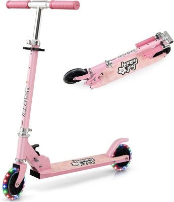 COSTWAY Scooter Roller mit LED-Rader fur 3-12 Jahren Самокат самокат со светодиодными колесами на 3-12 лет