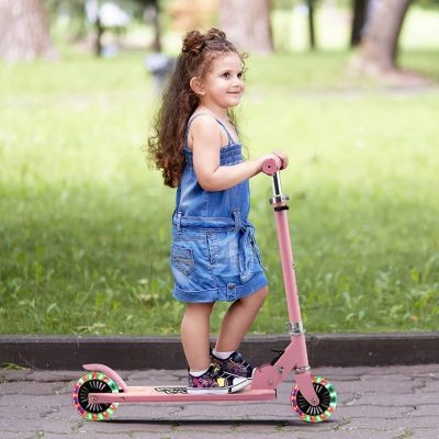 COSTWAY Scooter Roller mit LED-Rader fur 3-12 Jahren Самокат самокат со светодиодными колесами на 3-12 лет