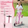 COSTWAY Scooter Roller mit LED-Rader fur 3-12 Jahren Самокат самокат со светодиодными колесами на 3-12 лет