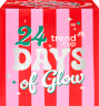 trend !t up Days of Glow Adventskalender 2026, 24 Ueberraschungen, trend !t up Адвент-календарь Days of Glow 2026: 18 косметических позиций и 6 групп аксессуаров, 24 подарка