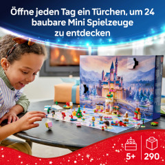 LEGO Disney Princess Adventskalender 2026 43298, LEGO Disney Princess адвент-календарь 2026 с Ариэль, Золушкой, Моаной, Мулан и мини-моделями, 290 деталей, от 5 лет