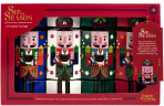 English Tea Shop Bio Tee Nussknacker Geschenkset 2026, 12 Pyramidenbeutel, 24 g, English Tea Shop Чайный подарочный набор «Щелкунчики» 2026, 12 пирамидок, 24 г