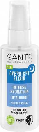 SANTE Overnight Elixir Intense Hydration, 75 ml, Санте Ночной несмываемый уход для волос Overnight Elixir Intense Hydration, 75 мл