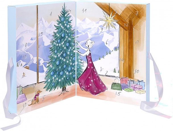 Weleda Organic Adventskalender Адвент-календарь 2025, 24 бьюти-сюрприза