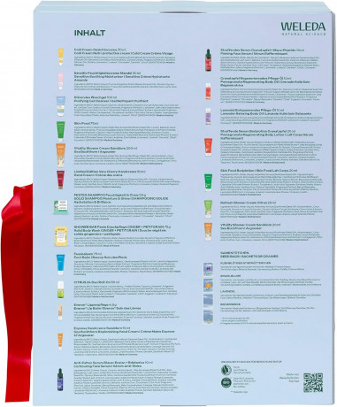 Weleda Organic Adventskalender Адвент-календарь 2025, 24 бьюти-сюрприза