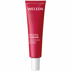 WELEDA Youth Power Augenpflege Granatapfel, 12 ml, Крем против морщин вокруг глаз Youth Power с гранатом, пептидами и астаксантином, 12 мл