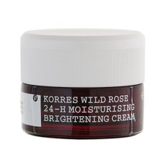 Korres (Коррес) Hydration 24-h Moisturising Brightening Cream Крем Fuss olige bis Mischhaut Wild Rose, Дневной крем для лица, 40 мл