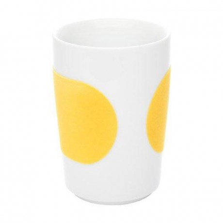 Kahla Kahla Five Senses touch Banderole Maxi-Becher gelb 0,35 L Kahla Five Senses touch banderole maxi cup желтый 0,35 л