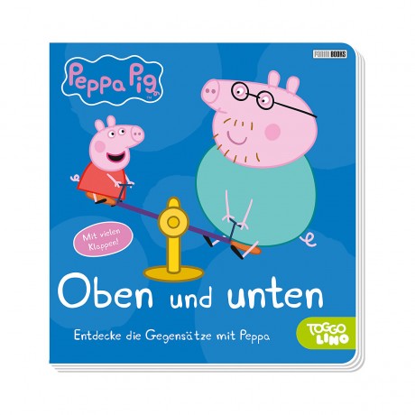 Panini Verlag Peppa Pig: Oben und unten Свинка Пеппа: вверху и внизу