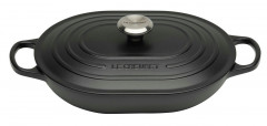 Le Creuset LE CREUSET Br\u00e4ter Oblong Sig 31cm schwarz  schwarz LE CREUSET Br&amp;gt;4ter Oblong Sig 31см черный