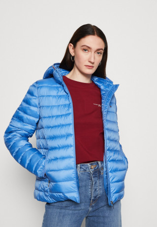 Tommy Hilfiger PADDED GLOBAL STRIPE JACKET Light jacket iconic blue УТЕПЛЕННАЯ КУРТКА GLOBAL STRIPE JACKET Легкая куртка знаковый синий