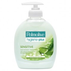 Palmolive Flussigseife Hygiene-Plus Sensitive Жидкое мыло  Гигиена плюс уход с экстрактом алоэ вера 300 г