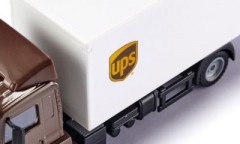 SIKU SIKU 1997 MAN LKW mit Kofferaufbau und Ladebordwand UPS Грузовик SIKU 1997 MAN с кузовом-фургоном и гидробортом UPS