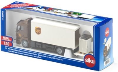 SIKU SIKU 1997 MAN LKW mit Kofferaufbau und Ladebordwand UPS Грузовик SIKU 1997 MAN с кузовом-фургоном и гидробортом UPS