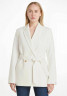 Tommy Hilfiger BELTED Short coat ecru ПОЯС Короткое пальто экрю