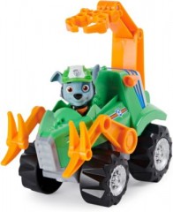 Spin Master PAW Patrol Dino Rescue Rockys Basis Fahrzeug mit Ruckzieh-Mechanismus Базовый автомобиль PAW Patrol Dino Rescue Rocky с выдвижным механизмом.