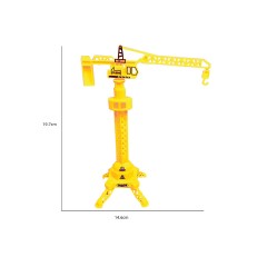 Debuy Verkehrsschilder fur Baufahrzeuge Zubehor fur Kranturme Beschilderung und Ornamente Plastic Pull Back Car Set Spielzeug Дорожные знаки для строительной техники