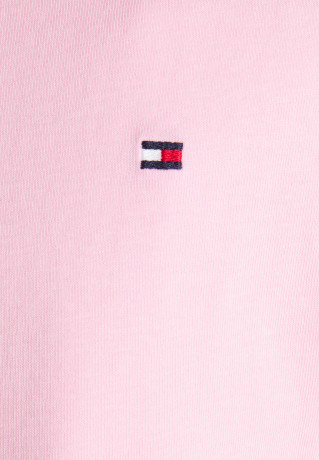 Tommy Hilfiger NEW CREW NECK TEE Basic T-shirt classic pink ФУТБОЛКА NEW CREW NECK Базовая футболка классический розовый