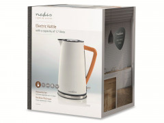 Nedis Wasserkocher NEDIS Wasserkocher KAWK510EWT, 1,7 l, 2200 W Чайник Nedis Чайник NEDIS KAWK510EWT, 1,7 л, 2200 Вт