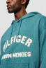 Tommy Hilfiger TOMMY HILFIGER X SHAWN MENDES HOODIE UNISEX Hoodie frosted green TOMMY HILFIGER X SHAWN MENDES HOODIE UNISEX Худи матовый зеленый