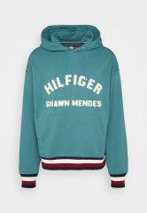 Tommy Hilfiger TOMMY HILFIGER X SHAWN MENDES HOODIE UNISEX Hoodie frosted green TOMMY HILFIGER X SHAWN MENDES HOODIE UNISEX Худи матовый зеленый