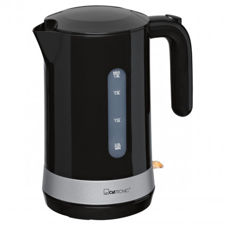 CLATRONIC CLATRONIC Wasserkocher WK 3452 schwarz, Wasserkocher 1,8L mit verdecktem Heizelement  Чайник CLATRONIC WK 3452 черный, чайник 1,8 л со скрытым нагревательным элементом
