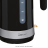 CLATRONIC CLATRONIC Wasserkocher WK 3452 schwarz, Wasserkocher 1,8L mit verdecktem Heizelement  Чайник CLATRONIC WK 3452 черный, чайник 1,8 л со скрытым нагревательным элементом
