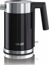 Graef Graef Wasserkocher WK 402, 1 l, 1850 W, Edelstahl, schwarz schwarz Чайник Graef WK 402, 1 л, 1850 Вт, нержавеющая сталь, черный